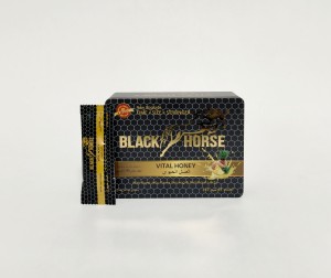 Ready in stock fast effect Black Horse Fire Honey Stick – Instant Energy for Men, Fast-Dissolving Oral Honey for Adult Vitality