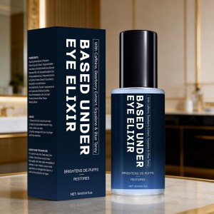 UNDER EYE ELIXIR – Instant Brightening + 24H De-Puffing， Deep Repair & Fine Line Reduction， Advanced Eye Serum for Awakened， Youthful Eyes