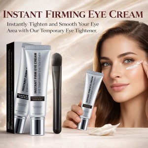 Ready to Ship Instant Firming Eye Cream – Fast-Acting Lift & Tighten Formula for Under-Eye Bags， Fine Lines & Wrinkles， Advanced Anti-Aging Moisturizer for All Skin Types
