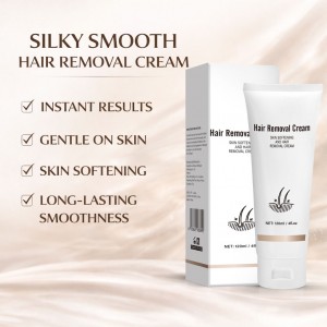 Ready to Ship Gentle Hair Removal Cream – Fast & Effective Depilatory Cream for Face & Body， Removes Unwanted Hair in Minutes with Smooth Lasting Results， Sensitive Skin Formula Enriched with Aloe Vera & Lanolin