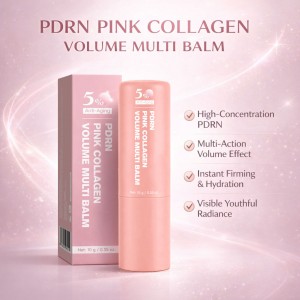Ready to Ship PDRN Pink Collagen Volume Multi Balm – High-Concentration PDRN Complex， Multi-Action Volume Effect， Instant Firming & Hydration， Visible Youthful Radiance for Face & Neck