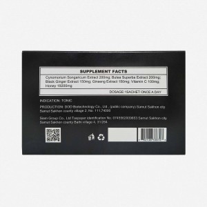 Black Panther Power Honey – Fast Dissolving Oral Strips for Men‘s Energy Booster， Premium Natural Honey with Tongkat Ali & Maca， Male Stamina & Vitality Supplement