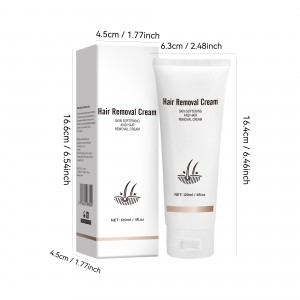 Ready to Ship Gentle Hair Removal Cream – Fast & Effective Depilatory Cream for Face & Body， Removes Unwanted Hair in Minutes with Smooth Lasting Results， Sensitive Skin Formula Enriched with Aloe Vera & Lanolin