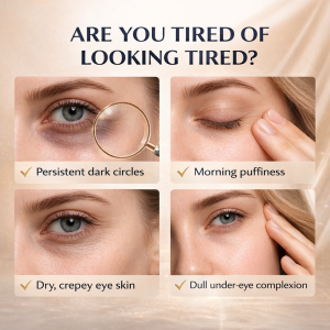UNDER EYE ELIXIR – Instant Brightening + 24H De-Puffing， Deep Repair & Fine Line Reduction， Advanced Eye Serum for Awakened， Youthful Eyes