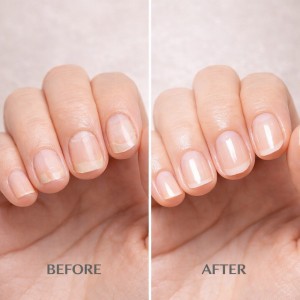 3-DAY NAIL CARE – Repair Weak Nails in Just 3 Days， Deep Hydration + Zero Formaldehyde + Mirror Shine， All-in-One Nail Strengthener & Top Coat