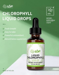 Chlorophyll Liquid Drops immune booster drink