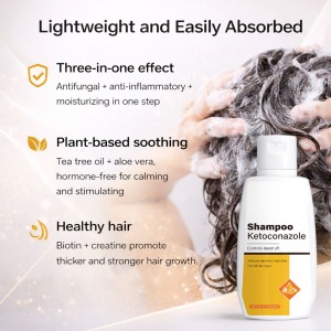 Ready to Ship Ketoconazole Anti-Dandruff Shampoo – Medicated 2% Formula for Seborrheic Dermatitis, Targeted Relief from Scalp Flaking, Itching & Fungal Overgrowth, Clinically Proven Dandruff Treatment