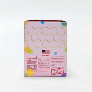 Candy Cane Honey Sticks – Sweet Natural Energy for Men & Women， Fast Dissolving Oral Honey Strips for Daily Vitality， Focus & Wellness