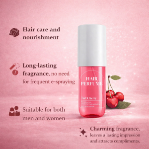 Ready to Ship Hair Perfume – Revitalizing Mist with Long-Lasting Pleasant Scent， Lightweight Fragrance Spray for Hair， Nourishes & Freshens Between Washes， All-Day Silky Aroma