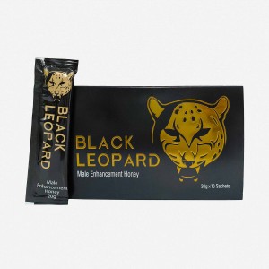Black Panther Power Honey – Fast Dissolving Oral Strips for Men‘s Energy Booster， Premium Natural Honey with Tongkat Ali & Maca， Male Stamina & Vitality Supplement