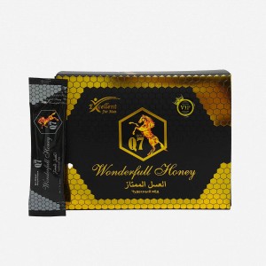 Wonderfull Honey Miracle Sticks – Fast Dissolving Oral Honey for Men‘s Energy Booster， Premium Natural Blend with Tongkat Ali & Maca for Male Stamina， Vitality & Adult Health