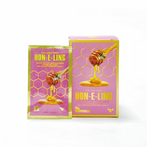 Lemon Zest Honey Sticks – Bright & Tangy Citrus Infused Natural Honey for Men & Women， Fast Dissolving Oral Strips for Daily Energy， Focus & Wellness