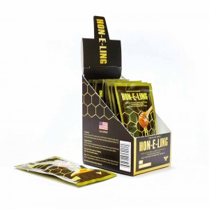 Chocolate Honey Bliss Sticks – Rich Cocoa Infused Natural Honey for Men & Women， Fast Dissolving Oral Strips for Daily Energy， Focus & Wellness