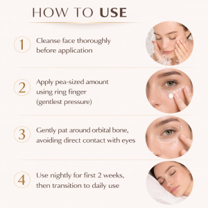 Ready to Ship Rejuvenate Retinol Eye Cream – Advanced Anti-Aging Care for Delicate Eye Area， Visibly Reduces Fine Lines & Wrinkles， Restores Firmness & Elasticity， Diminishes Dark Circles & Puffiness with Deep Hydration