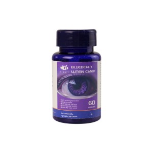 Tiktok hot selling OEM Blueberry Lutein Ester Chewing Tablets Candy for Eyes Bright health