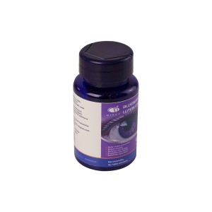 Tiktok hot selling OEM Blueberry Lutein Ester Chewing Tablets Candy for Eyes Bright health
