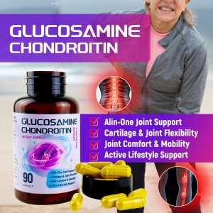 OEM Glucosamine Chondroitin Complex Capsules for Women and Men As Dietary Supplement for Joint Health