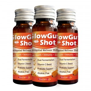 customized Alcohol-Free a Fermented Wellness Shot for Gut Health, Immunity, and Natural Glow Energy Drink