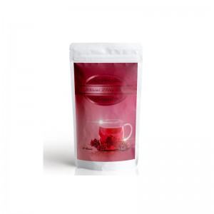 Hibiscus Slimming Tea herbal weight loss detox tea custom logo