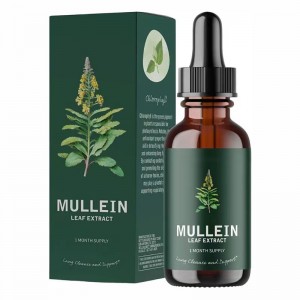 Natural Supplement Mullein Leaf drops for lung detox Multivitamin, Immune Support Supplement Complex