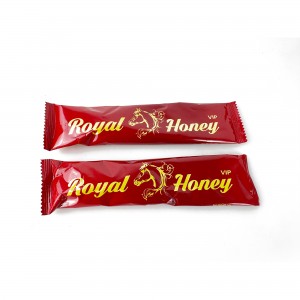new arrival red Black Horse Vital spoon Honey Strawberry vip Royal Jelly  red Black Horse Vital Honey for Men Energy libido booster