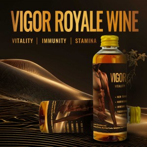 new unique men sexual booster fast effect ED solution VIGOR ROYALE WINE 100ml men’s alcohol drink