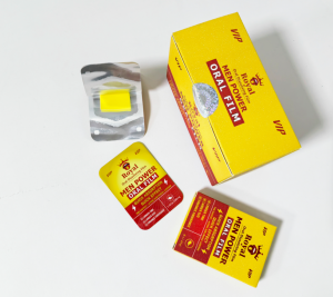 Ready in stock fast effect vip royal men enhancement oral strips as male energy booster supplement