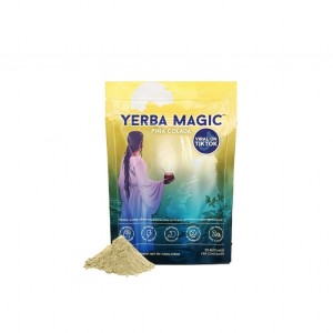 Private Label 3-in-1 Super Drink Yerba Mate Instant Tea Powder for Energy, Brain Fog Buster As  Nootropics Supplement
