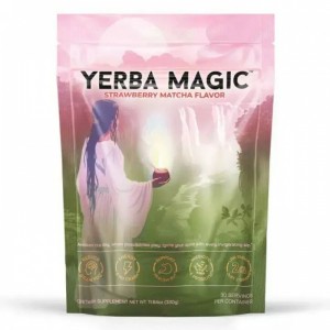 Private Label 3-in-1 Super Drink Yerba Mate Instant Tea Powder for Energy, Brain Fog Buster As  Nootropics Supplement