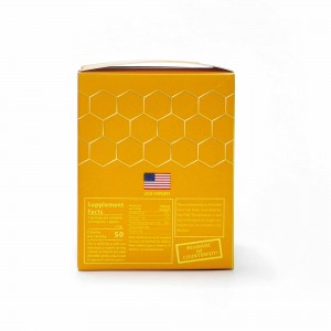 Caramel Honey Bliss Sticks – Rich Buttery Caramel Infused Natural Honey for Men & Women， Fast Dissolving Oral Strips for Daily Energy， Focus & Wellness