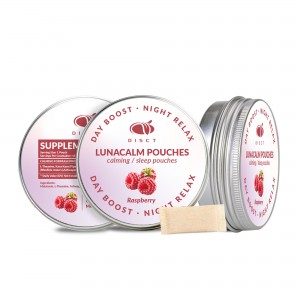 hot selling new customized calm pouches for stress relief with Ashwagandha L-Theanine for sleep improvement