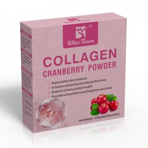 New Stock Collagen Cranberry Powder for Skin Beauty and Urinary Tract Support