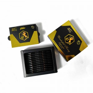 Wonderfull Honey Miracle Sticks – Fast Dissolving Oral Honey for Men‘s Energy Booster， Premium Natural Blend with Tongkat Ali & Maca for Male Stamina， Vitality & Adult Health