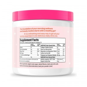 OEM different flavors Daily Fiber Powder with Collagen, Probiotics & Electrolytes Supports Digestive Health, Gut Balance
