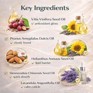 3-DAY NAIL CARE – Repair Weak Nails in Just 3 Days， Deep Hydration + Zero Formaldehyde + Mirror Shine， All-in-One Nail Strengthener & Top Coat