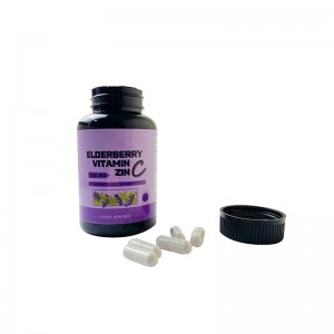OEM Elderberry capsules  Non-GMO Gluten Free Antioxidant Immune Support