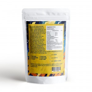 Private Label Ready in Stock Energy Focus Caffeine Gummies Support Cognitive Function Vitamin B12 Gummy