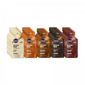 Customized flavors Sports Energy Gel Fast Absor...