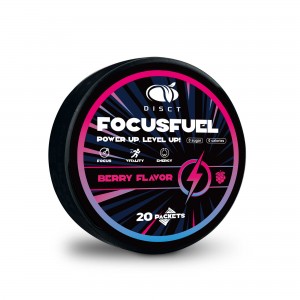 Natural Caffeine Focus Fuel Energy Booster Pouc...