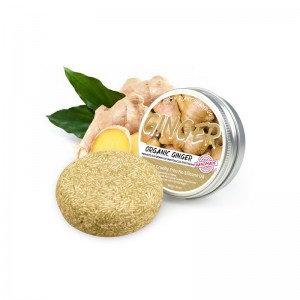 Silicone-free Tumeric Soap Organic Ginger flavor hair Shampoo Bar