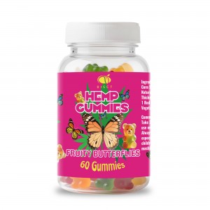 Private label hemp cbd gummies with stress relief and sleep improvement