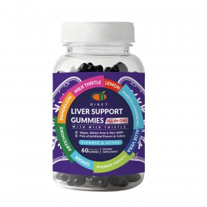 wholesales Liver Cleanse Detox  Gummies as Milk Thistle Gummies with Artichoke, Dandelion for Liver Support