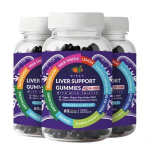 wholesales Liver Cleanse Detox  Gummies as Milk Thistle Gummies with Artichoke, Dandelion for Liver Support