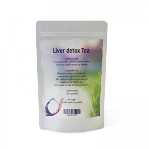 private label liver detox tea for fatty liver and alcohol detox