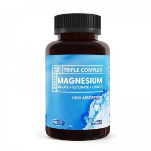 Hot Sale Amazon Muscle Recovery Magnesium Glycinate Tablets Nerve Support Supplements
