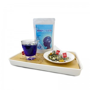 Memory &Focus Brain Booster Tea with Mind Concentrate Blue Butterfly