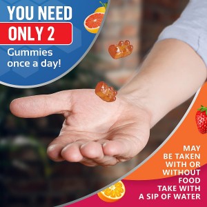 private label hot selling 13 in 1immune booster men’s Multivitamins gummy for vital supplement
