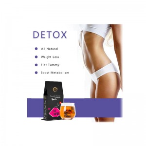 Fat Reducing Lotus Rose Slimming Weight Loss Detox Tea for Body Shape
