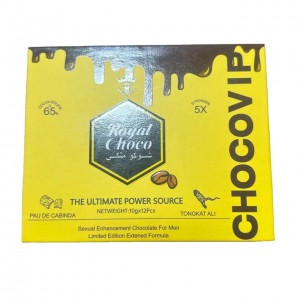 hot selling men enhancement sexual booster chocolate with package customization