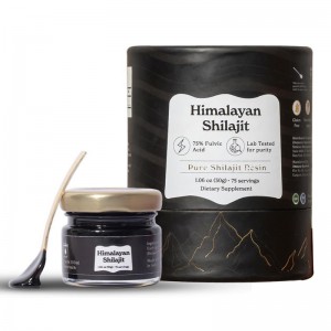 85+ Trace Minerals, 75%+ Fulvic Acid Pure Himalayan Shilajit Resin cream with High Potency Gold Grade for Men & Women supplement